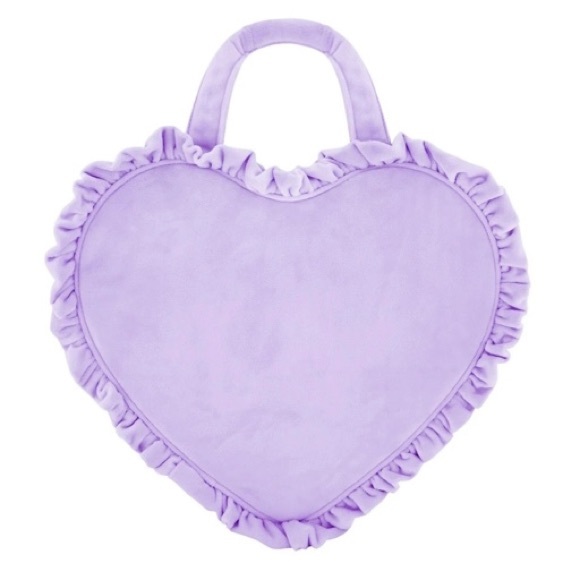 Stoney Clover Lane Handbags - Stoney Clover Seeing Stars Heart Tote in Galaxy / Purple